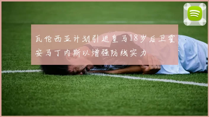 瓦伦西亚计划引进皇马18岁后卫霍安马丁内斯以增强防线实力