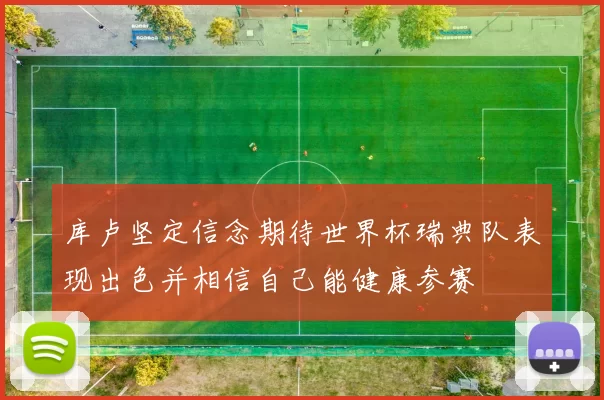 库卢坚定信念期待世界杯瑞典队表现出色并相信自己能健康参赛